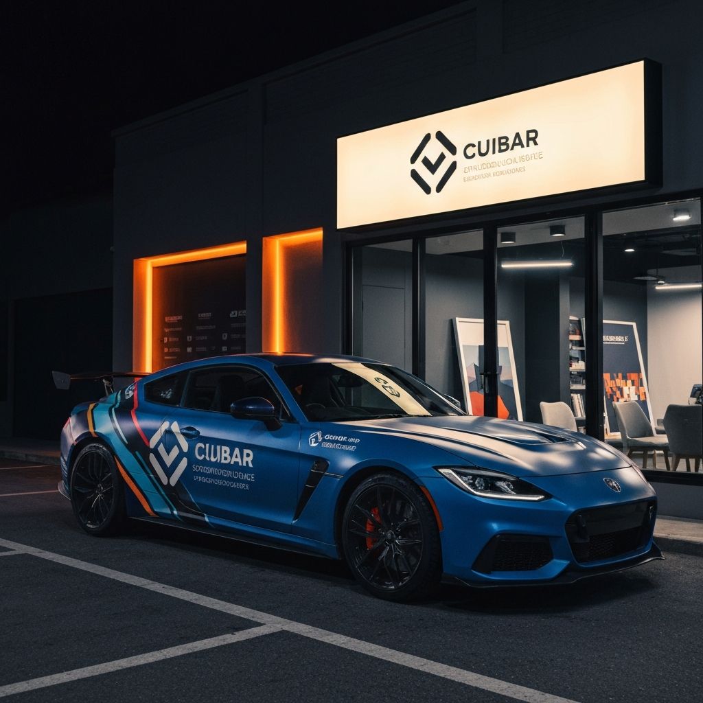 Брендирање услуги - излози, налепници, ролобанери